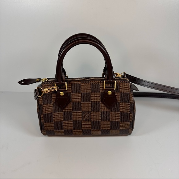 Louis Vuitton Damier Ebene Mini Sac HL Nano Speedy - Picture 6 of 16